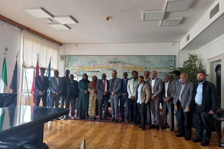 Delegazione somala in visita al porto di Trieste