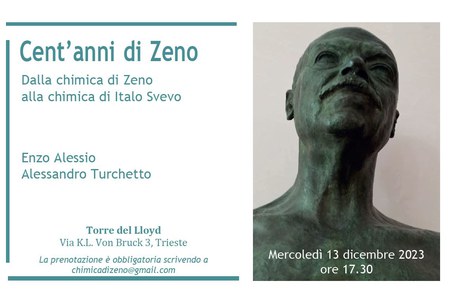Evento "Cent'anni di Zeno. Dalla chimica di Zeno alla chimica di Italo Svevo" | 13 dicembre