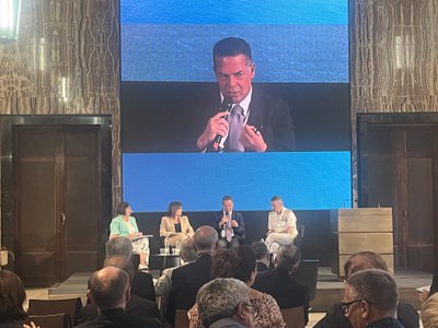 Il presidente Consalvo alla presentazione del rapporto annale "Italian Maritime Economy"