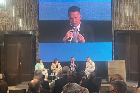 Il presidente Consalvo alla presentazione del rapporto annale "Italian Maritime Economy"