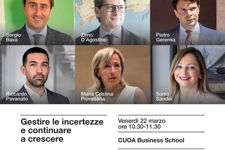 Il presidente D'Agostino al Festival CittàImpresa | 22 marzo