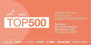 Il presidente D'Agostino interverrà a TOP 500 Trieste - Cambio di rotta. Innovazione e Digital Transformation