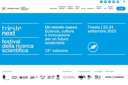 Il segretario generale Vittorio Torbianelli partecipa a Trieste Next 2023 | 23 settembre, Trieste