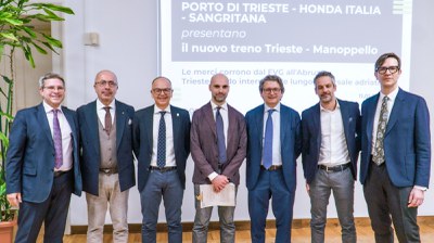 Trieste perno intermodale lungo la dorsale Adriatica: Honda Italia ha scelto il porto di Trieste